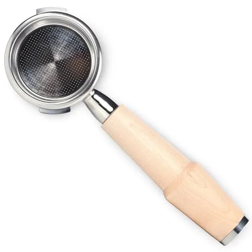 58mm Maple Bottomless Portafilter, product photograph