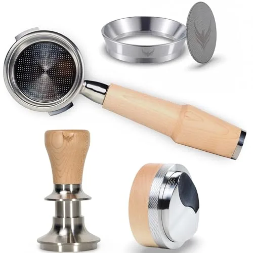 58mm Maple Espresso Tool Kit, product photograph