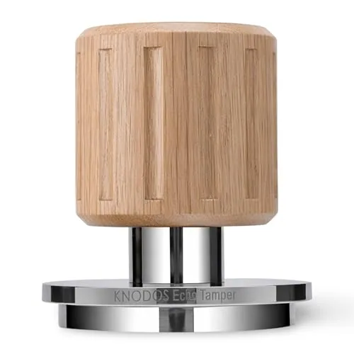 58mm Oak Tamper, product photograph