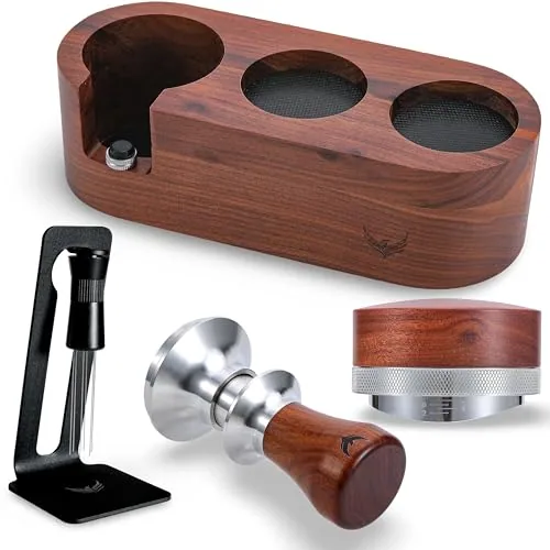 54mm Espresso Tools Tamper Set WDT Tool, product photograph