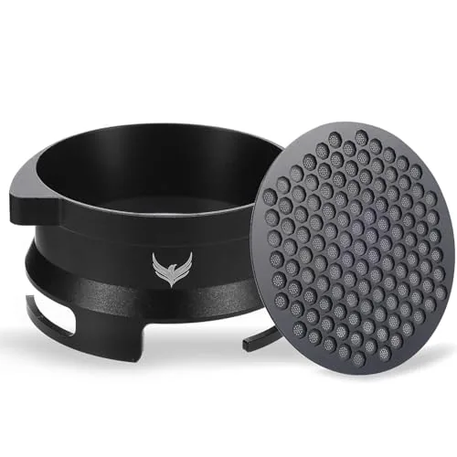 54mm Dosing Funnel and Puck Screen Set, product photograph