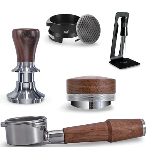 54mm Walnut Breville Espresso Machine Accessories Kit Complete, product photograph